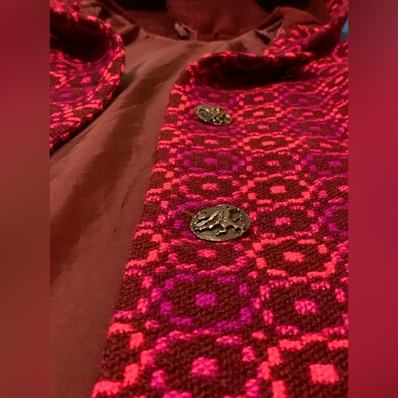 :: vintage patterned cloak :: - Picture 3 of 4